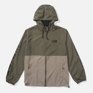 Salty Crew Salty Crew Heren Surface Windbreaker Jacket Olive