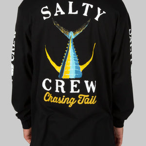 Salty Crew Salty Crew Heren Tailed L/S Tee Black