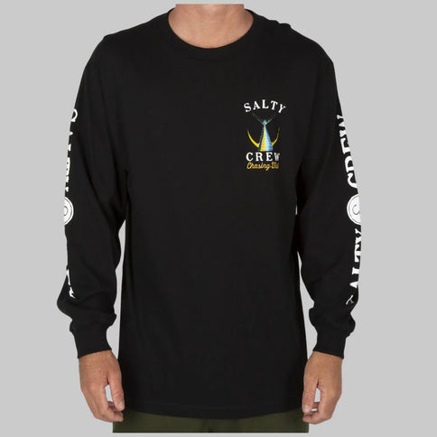 Salty Crew Salty Crew Heren Tailed L/S Tee Black