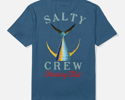 Salty Crew Salty Crew Heren Tailed S/S Tee Cast Blue