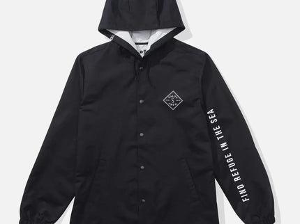 Salty Crew Salty Crew Heren Tippet Snap Jacket Black