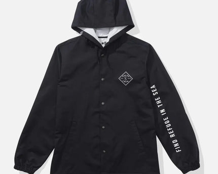 Salty Crew Salty Crew Heren Tippet Snap Jacket Black