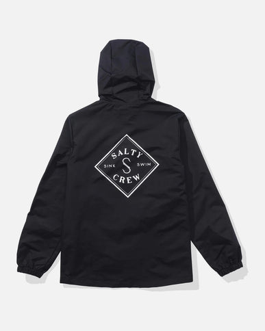 Salty Crew Salty Crew Heren Tippet Snap Jacket Black