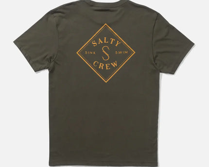Salty Crew Salty Crew Heren Tippet S/S Tee Dusty Olive