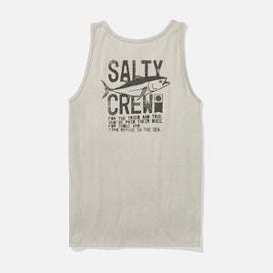 Salty Crew Salty Crew Heren Tried And True Tank Top Moonbeam