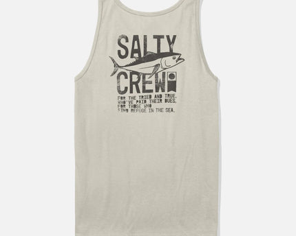 Salty Crew Salty Crew Heren Tried And True Tank Top Moonbeam