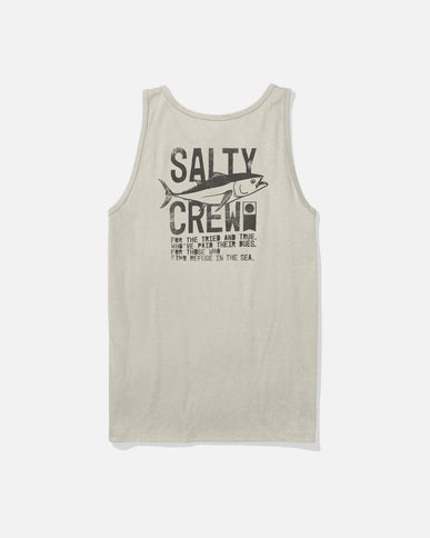 Salty Crew Salty Crew Heren Tried And True Tank Top Moonbeam