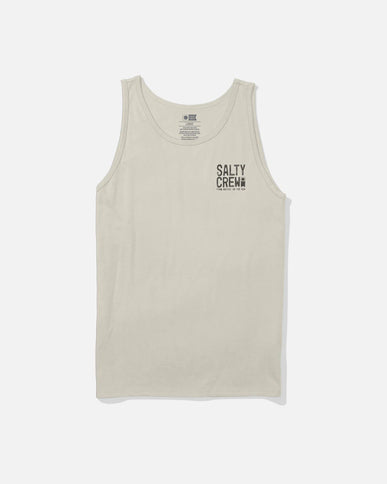 Salty Crew Salty Crew Heren Tried And True Tank Top Moonbeam