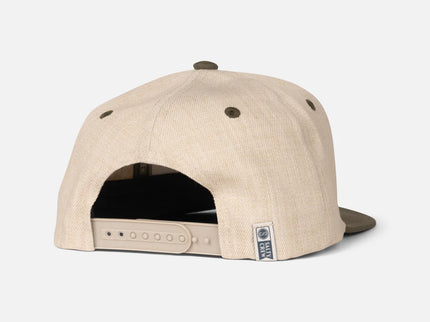 Salty Crew Salty Crew Tako Club Snapback Cap Natural Olive