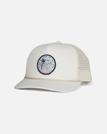 Salty Crew Salty Crew Trophy Foamy Trucker Cap Off White