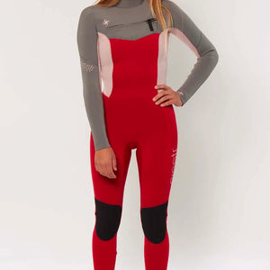 Sisstrevolution Sisstrevolution 7 Seas 3/2 Dames Wetsuit – Red