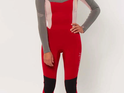 Sisstrevolution Sisstrevolution 7 Seas 3/2 Dames Wetsuit – Red