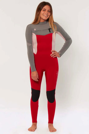 Sisstrevolution Sisstrevolution 7 Seas 3/2 Dames Wetsuit – Red