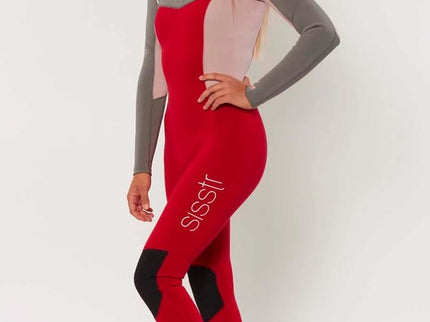 Sisstrevolution Sisstrevolution 7 Seas 3/2 Dames Wetsuit – Red
