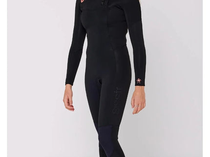 Sisstrevolution Sisstrevolution 7 Seas 4/3 Dames Wetsuit Solid Black
