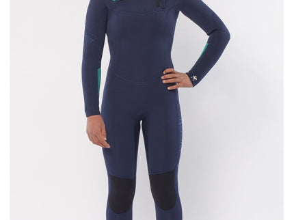 Sisstrevolution Sisstrevolution 7 Seas 5/4 Dames Hooded Wetsuit – Strong Blue