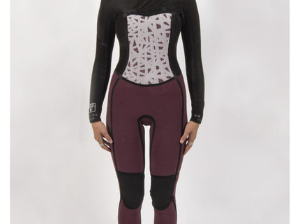 Sisstrevolution Sisstrevolution 7 Seas 5/4 Dames Hooded Wetsuit – Strong Blue