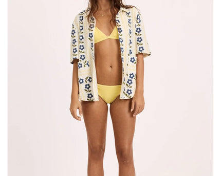 Sisstrevolution Sisstrevolution Beach Treasures SS Knit Shirt Sea Salt