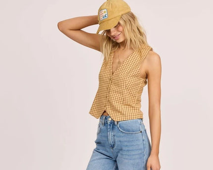 Sisstrevolution Sisstrevolution Clara Cord Cap Rattan