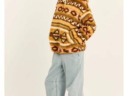 Sisstrevolution Sisstrevolution Coastal Cruisin Fuzzy Hoodie Fleece Multi