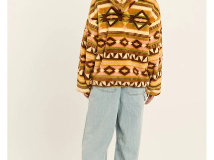 Sisstrevolution Sisstrevolution Coastal Cruisin Fuzzy Hoodie Fleece Multi