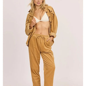 Sisstrevolution Sisstrevolution Dames Coast Is Clear Pant Rattan