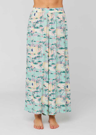 Sisstrevolution Sisstrevolution Dames Hawaii Pants Light Jade