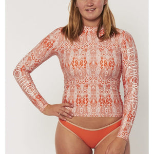 Sisstrevolution Sisstrevolution Dames Ikat Sandbar Rashguard Sunburn