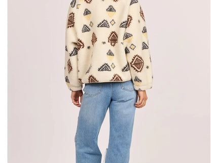 Sisstrevolution Sisstrevolution Dames Live Sherpa Fleece Buttermilk