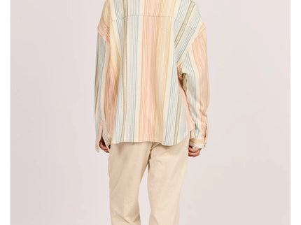 Sisstrevolution Sisstrevolution Dames Matty Shacket Sea Salt