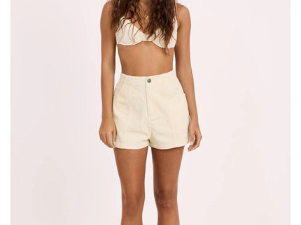 Sisstrevolution Sisstrevolution Dames Sandy Shores Woven Short Sea Salt