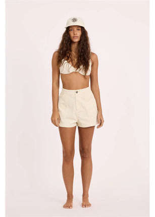Sisstrevolution Sisstrevolution Dames Sandy Shores Woven Short Sea Salt