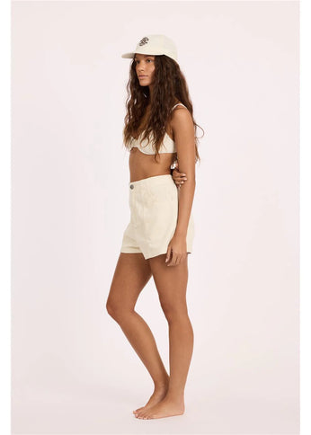 Sisstrevolution Sisstrevolution Dames Sandy Shores Woven Short Sea Salt