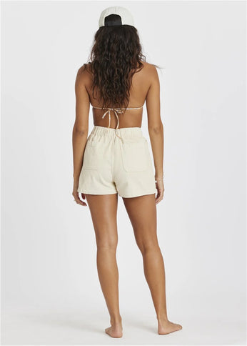 Sisstrevolution Sisstrevolution Dames Sandy Shores Woven Short Sea Salt