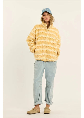 Sisstrevolution Sisstrevolution Epic Wave Fuzzy Fleece Rattan