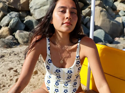 Sisstrevolution Sisstrevolution Pick Me Up One Piece Swimsuit Sea Salt