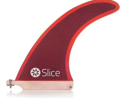 Slice Slice Rtm Hexcore Longboard Fin 8 Inch Red