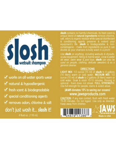 Slosh Slosh Wetsuit Shampoo