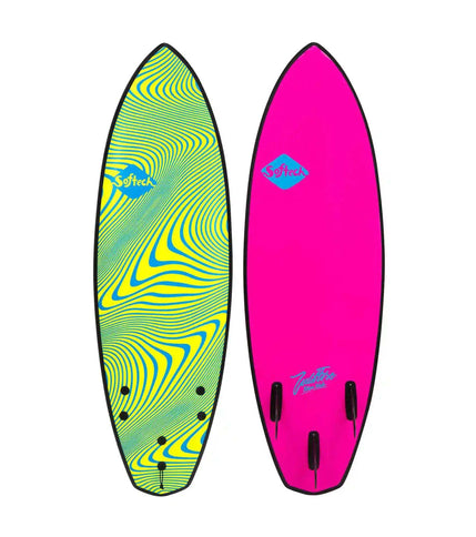 Softech Softech Filipe Toledo Wildfire - FCS II - 3 Fin 5'11 Neon