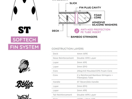 Softech Softech Roller 2.0 - 3 Fin