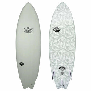 Softech Softech The Triplet Epoxy Series - FCS II - 3 Fin 6'0 Palm