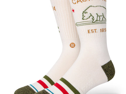 Stance Stance California Republic 2 Socks Off White