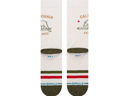 Stance Stance California Republic 2 Socks Off White
