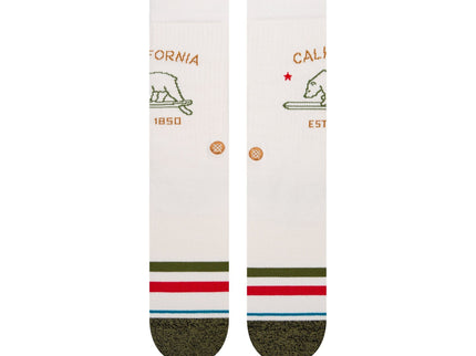 Stance Stance California Republic 2 Socks Off White