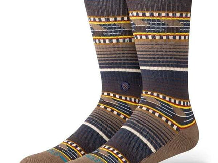 Stance Stance Cedar Rock Crew Socks Brown