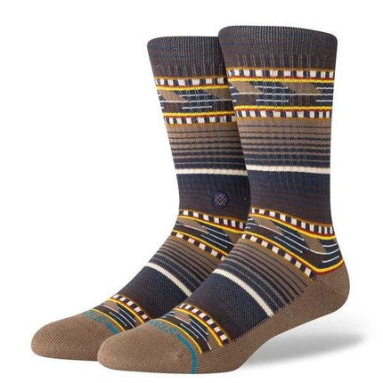 Stance Stance Cedar Rock Crew Socks Brown
