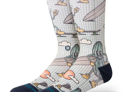 Stance Stance Feeling Pickled Crew Socks Cream