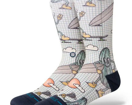 Stance Stance Feeling Pickled Crew Socks Cream