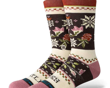 Stance Stance Mistling Toes Christmas Socks Black