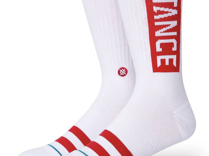 Stance Stance OG Socks White Red